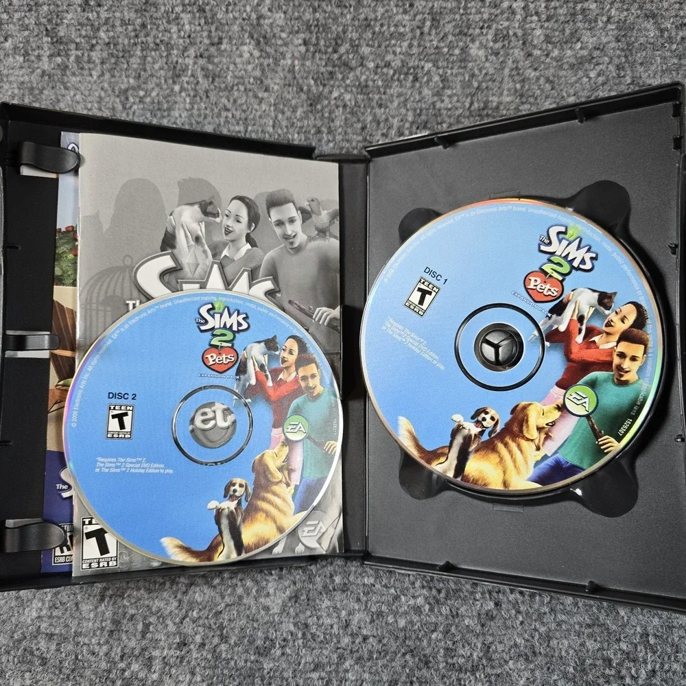The Sims 2 Pets‎ PC Game Expansion Pack 2006 Complete